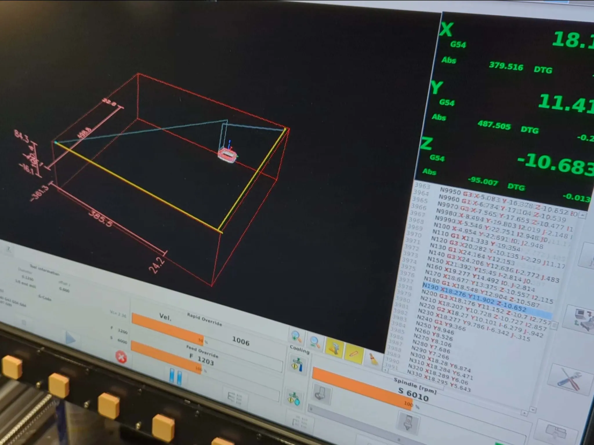 LinuxCNC Running