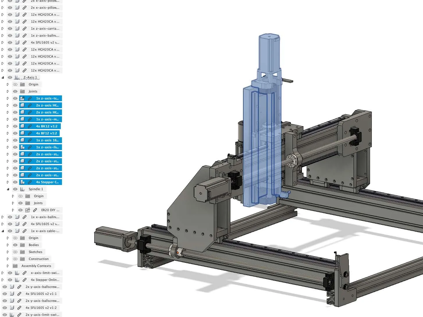 Z-axis Assembly